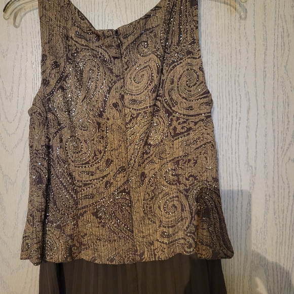 ALEX EVENINGS VINTAGE GOWN WITH MATCHING JACKET - Picture 5 of 8